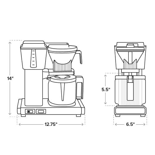 Technivorm Moccamaster KBGV Select - angle 4